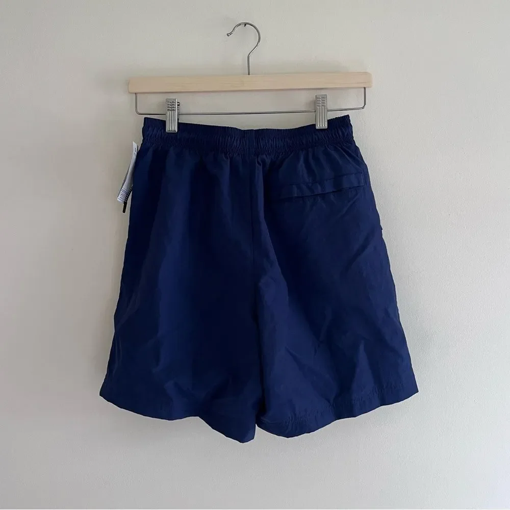 Champion // NWT Blue High Waisted Shorts - Picture 4 of 5